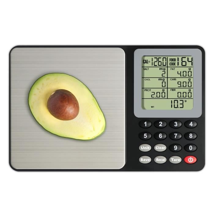 Balance Alimentaire, Balance De Cuisine Exquise, Portable Pour La Maison 16  X 21 X 3cm Outil De Mesure De Poids Alimentaire 