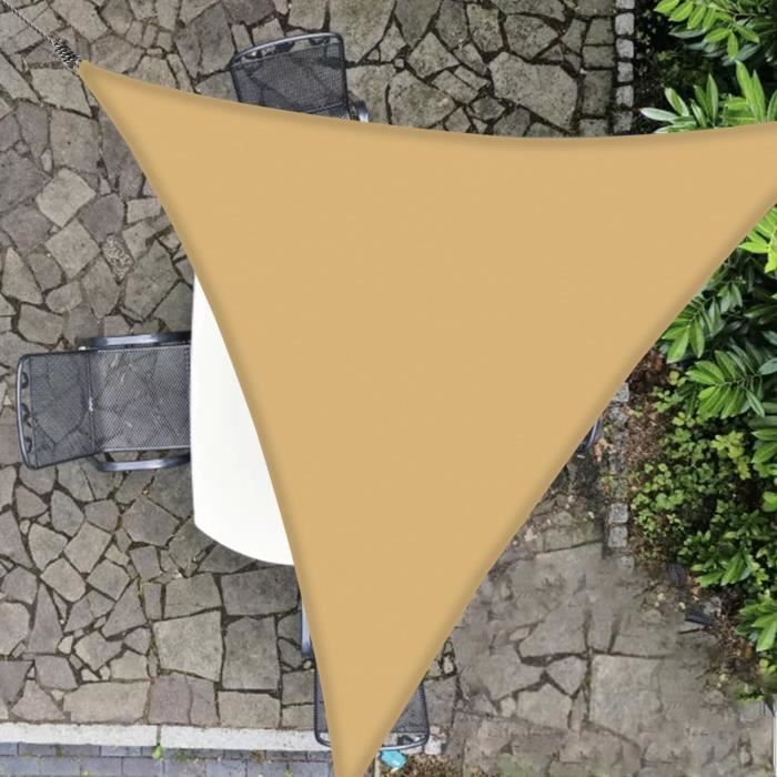 Voile D'Ombrage Rectangulaire 3 X 3 M, Anti-Uv Pour Terrasse, Jardin