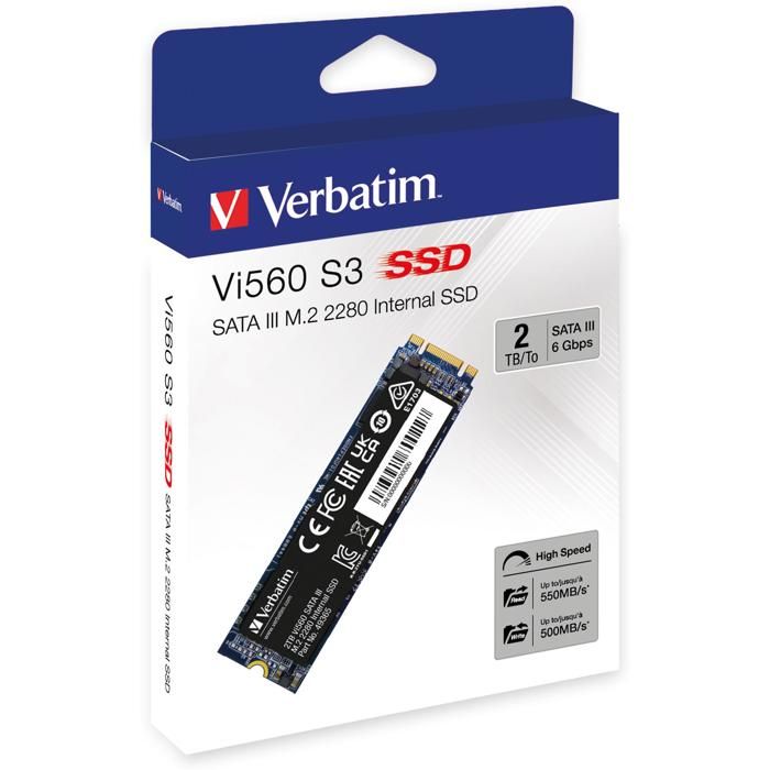Verbatim Vi560 S3 .2 Série ATA III 3D NAND Neuf - vue 5
