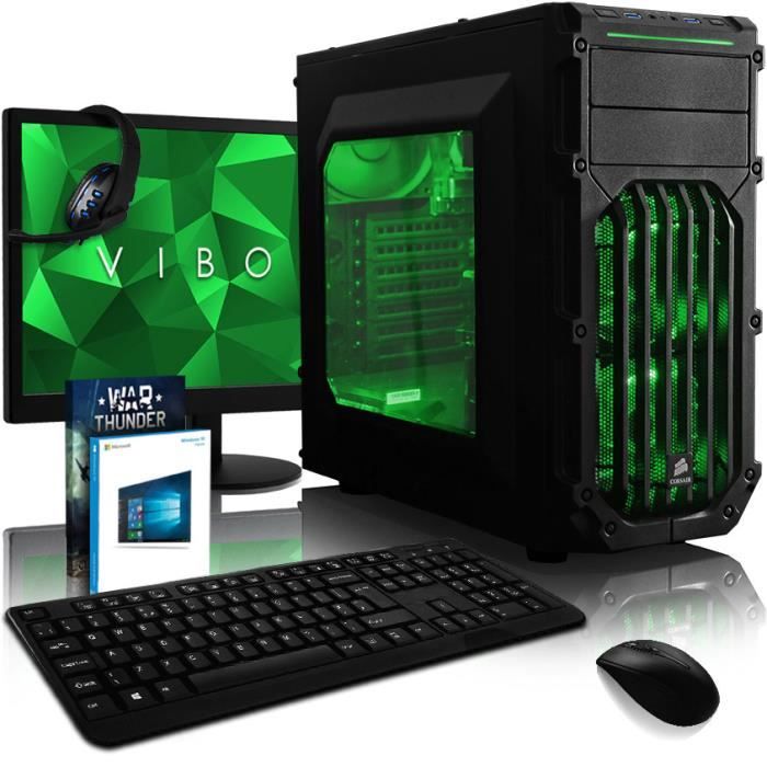 Top achat Ordinateur de bureau VIBOX Ultra 11SW PC Gamer Ordinateur avec War Thunder Jeu Bundle, Windows 10 OS, 22" HD Écran (3,8GHz AMD A8 Quad-Core Processeur , pas cher Top achat Ordinateur de bureau VIBOX Ultra 11SW PC Gamer Ordinateur avec War Thunder Jeu Bundle, Windows 10 OS, 22" HD Écran (3,8GHz AMD A8 Quad-Core Processeur , pas cher