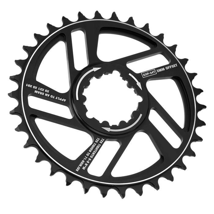 Maillon De Chaîne 42 Dents Alliage Aluminium Pour Vélo Électrique BAFANG BBSHD - Rouge