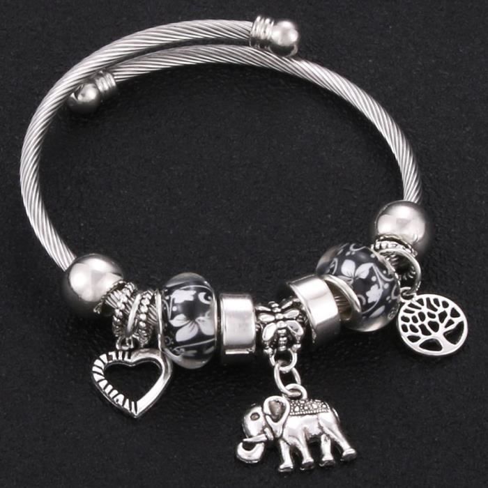 Bracelet Charme en Perles Faux - Élégance Intemporelle