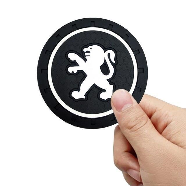 Flaconi 2PCS Dessous De Verre Voiture,Voiture Accessoires Interieur