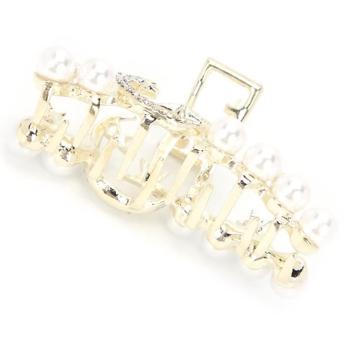 Pince à Cheveux Argent – Cœur Violet Cristal Et Strass – Neuf – NY Fashion Accessories