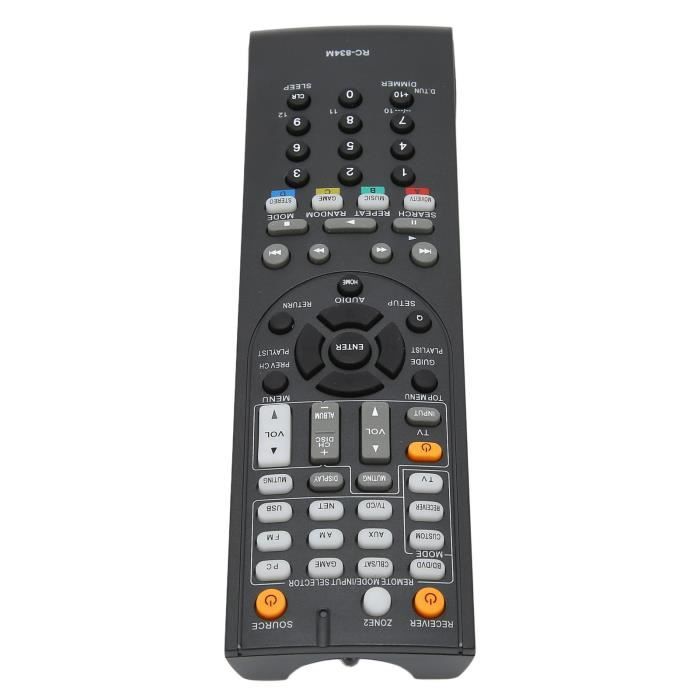 RC-834M Replacement Remote Control For Onkyo AV Receivers (TX-NR515, HT-R791, TX-NR414)