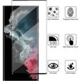2 Verres Trempés 3D pour Samsung Galaxy S23 Ultra - Protection Intégrale-1