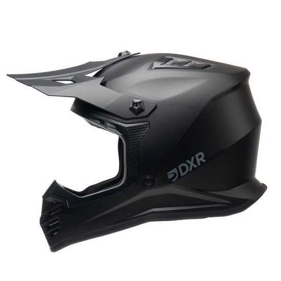 Casque Motocross MOTOBLOUZ ARGESS - Homologué ECE 22.06, Avec Pinlock - Noir Mat - Pour Scooter Et Moto Cross
