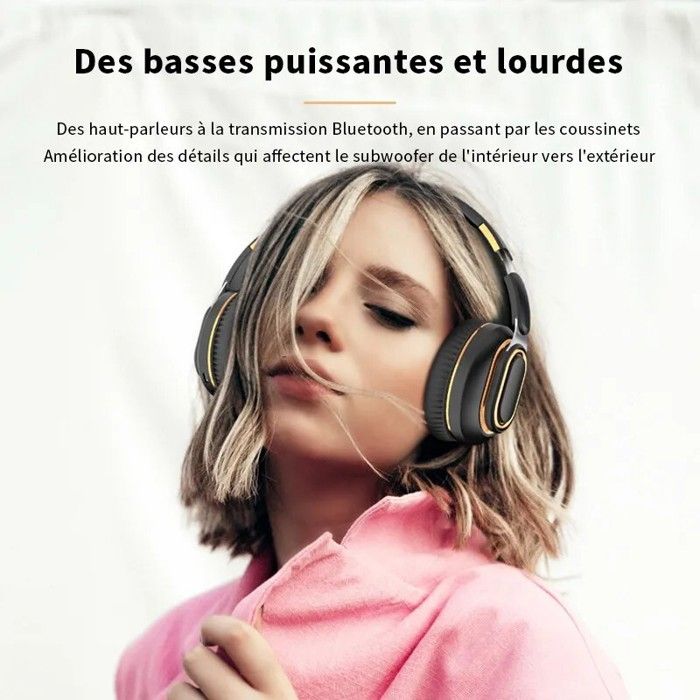 Ecouteurs Bluetooth Sans Fil, Écouteur Bluetooth 5.4 HiFi Stéréo