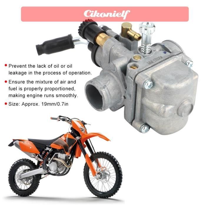 Robinet Carburant Avec Interrupteur Iplusmile - Compatible Go Kart, ATV, Dirt Bike - Entrée/Sortie
