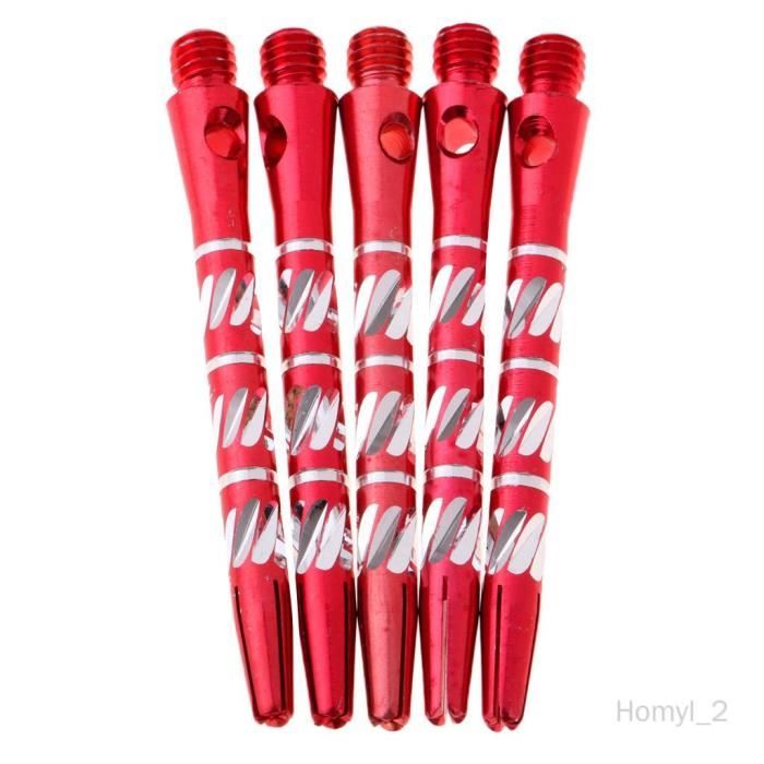 Tiges de fléchettes pour pointe en acier, tiges de fléchettes en alliage d' aluminium – Accessoires professionnels de fléchettes et ailettes de rechange Welts