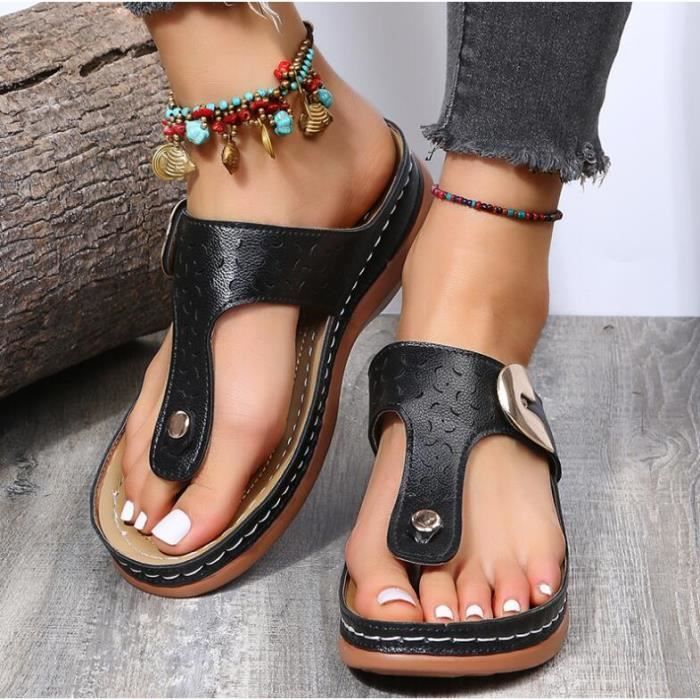 Sandales sales piscine femme