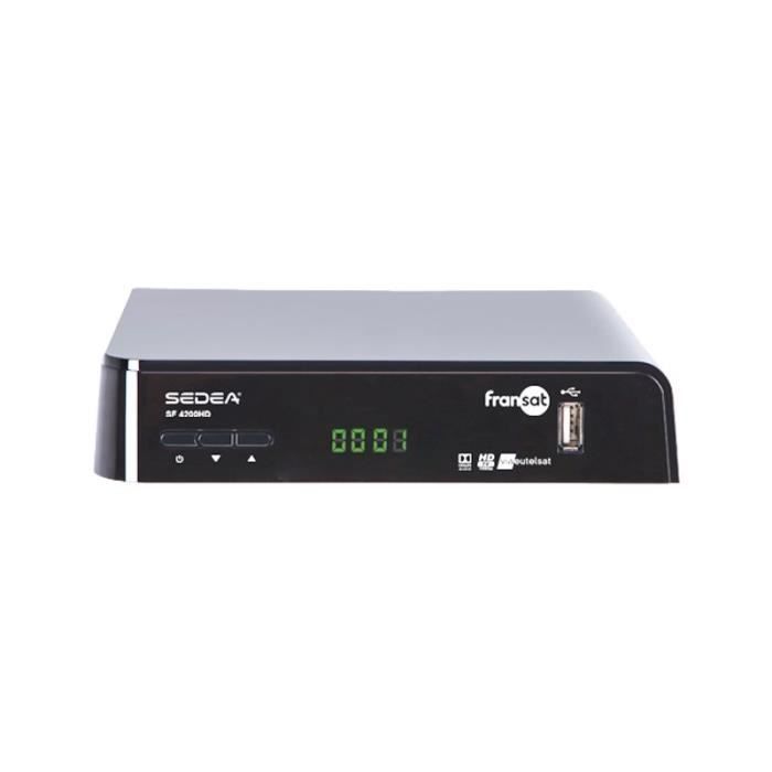 Kit Récepteur Satellite Thr 7620 Fransat+ Carte Fransat