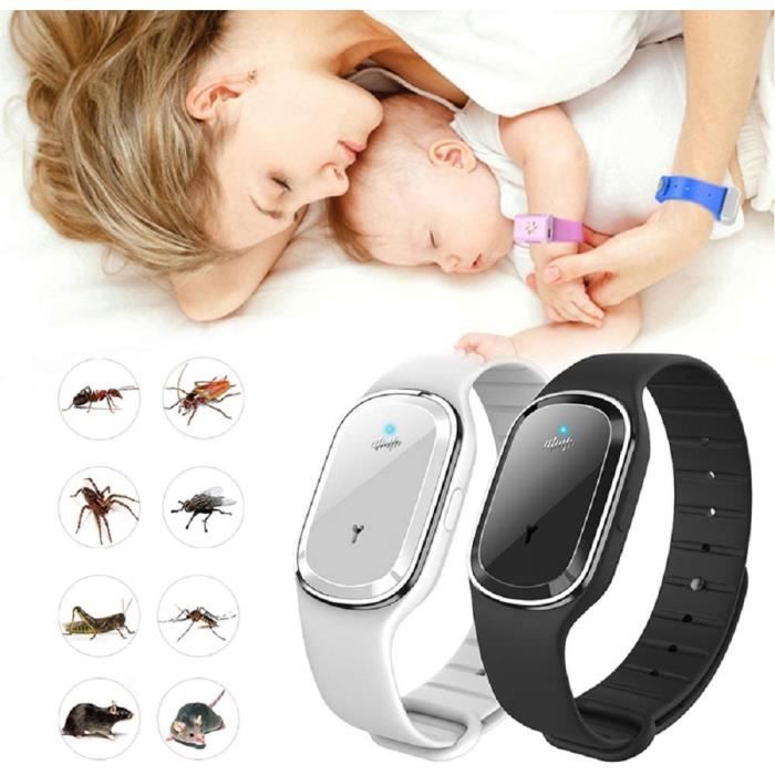 Bracelets anti-moustiques, bracelets naturels et imperméables pour adultes,  enfants, animaux de compagnie 
