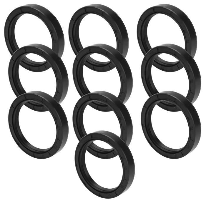 10 pièces étanchéité caoutchouc nitrile noir rondelle O joint torique