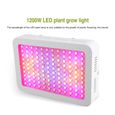 1200W 120 LED Plant Grow lumière Hydroponics Lampe Panneau Floraison Full Spectrum Eclairage Horticole -2