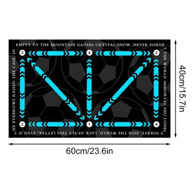 Tapis D'Entraînement Football Xinrongda - Antidérapant Pour Jonglage Et Agilité (Enfants/Ados)