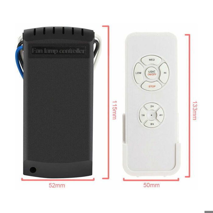 Ventilateur De Plafond À 3 Vitesses À Vitesse Du Vent Avec Lumière Led