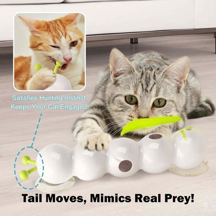 Jouet Interactif Chat Pilikoll Jouets Ver Magique 12 Pièces - Chenilles Colorées Pour Enfants Et Chats, Amusement Garanti Tours Magie Enfant