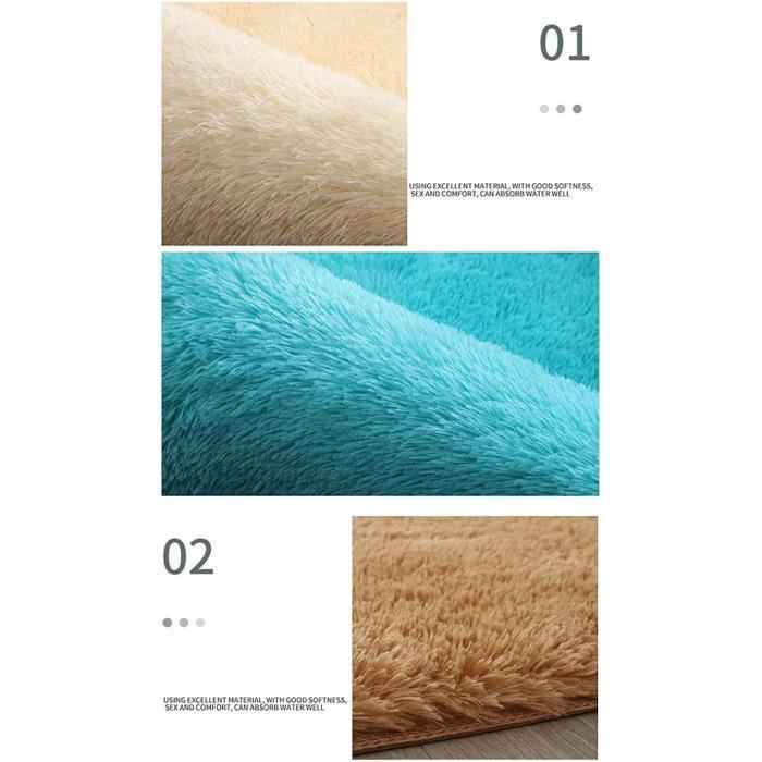 Tapis Moelleux pour Chambre d'Enfant OEMG 09 Tapis Imitation Cachemire Tapis Moelleux pour Chambre d'Enfant OEMG 09 Tapis Imitation Cachemire