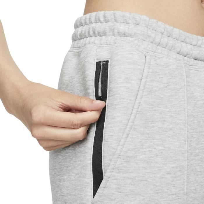 Pantalon Femme Nike Tech Fleece Gris FB8330-063 Coupe Ajustée