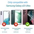 2 Verres Trempés 3D pour Samsung Galaxy S23 Ultra - Protection Intégrale-3