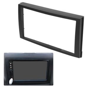CARAV 40-185 Façade Autoradio Double DIN Avec Cadre Métal Pour Alfa Romeo 147 Et GT