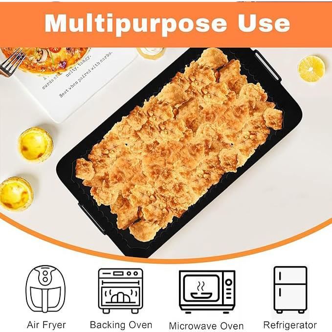 Accessoire Air Fryer - Ninja - Moule Silicone - 3PCS - Résistant à la chaleur 220°C - Antiadhésif