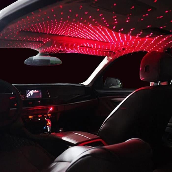BG02497-Plafond de voiture USB ciel étoilé lampe de projection atmosphère  romantique nuit lumière décor - Cdiscount TV Son Photo