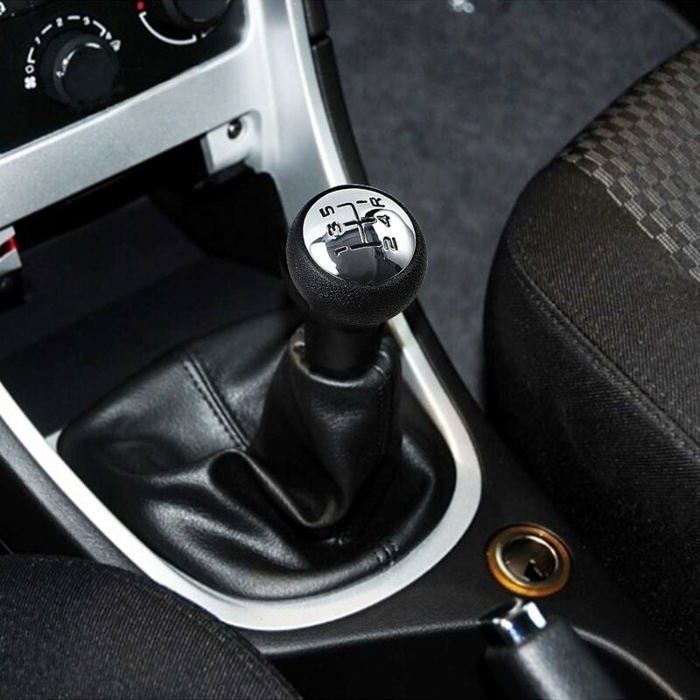 Pommeau Levier De Vitesse 5 Vitesses - Compatible 207, 307, 406, C4, C5, Xsara - Poignée Sport