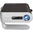 Vidéoprojecteur portable LED ViewSonic M1 - Son Harman Kardon - Batterie intégrée - Gris-6