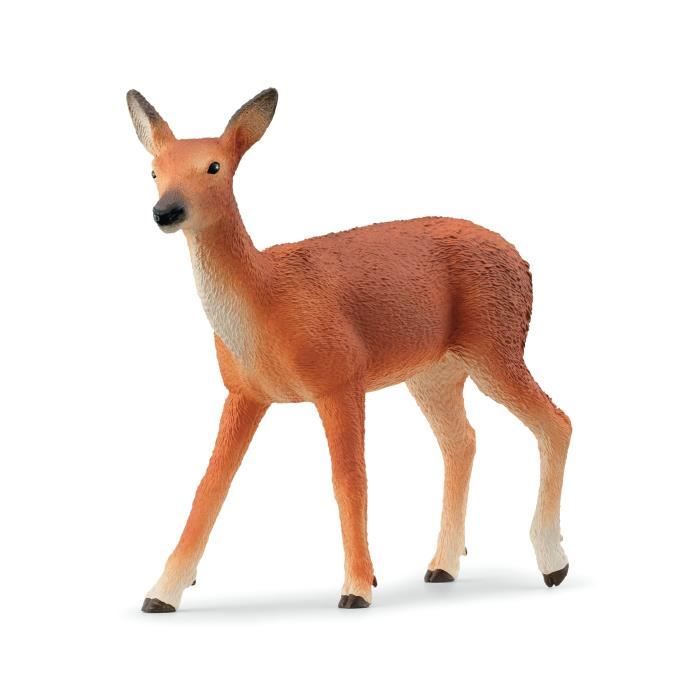 Cabane Animaux Forêt Schleich 42658 - Coffret 39 Pièces Avec Biche Et Écureuil