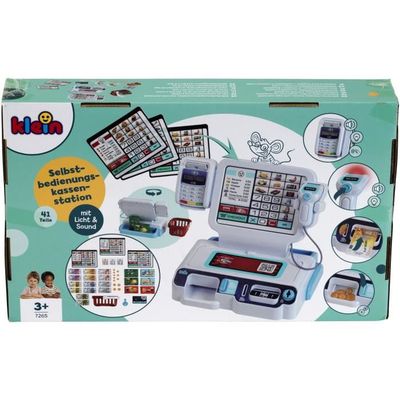 Fisher-Price Caisse enregistreuse, jouet d'imitation pour enfant avec 6