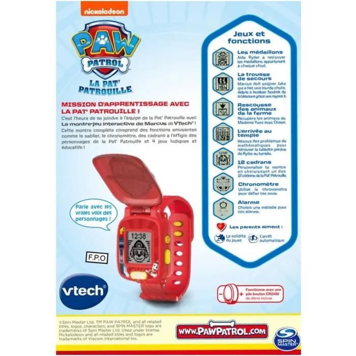 Vtech montre pat patrouille shop