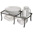 étagère pour assiettes – étagère de cuisine pour le plan de travail, le buffet de cuisine et le placard – rangement de vaisselle qui-0