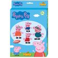 HAMA - Boite Peppa Pig - 2000 perles à repasser taille MIDI et 1 plaque - Loisirs créatifs - Enfant dès 5 ans-0