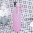 Bouteille d'eau portative créative de 740 ml, bouteilles de pulvérisation de sports de plein  GOURDE - BIDON - BOUTEILLE ISOTHERME-0