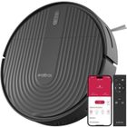 Aspirateur Robot Poils d'Animaux Erabros RS1-Autonomie 140 Minutes-3000Pa-600ml Bac à Poussière -Ultra-Mince Silencieux