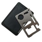 SERDA-RUN 11in1 Chasse Outdoor Survival Knife Carte de crédit