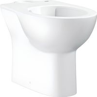 Cuvette WC à poser - GROHE - Bau Ceramic - Hauteur 40 cm - Sortie horizontale - Blanc alpin