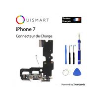 OuiSmart® Nappe flex noir dock connecteur de charge iPhone 7