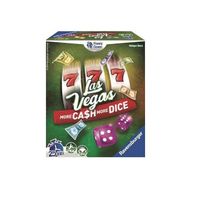 Extension More Cash more Dice pour Jeu de Des Las Vegas Ambiance Casino Version FR Des 8 ans Set Jeu societe Fun carte