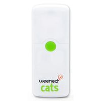 Traceur GPS pour chats Weenect - Suivi en temps réel et d'activité - Alertes de fuite et de pile faible