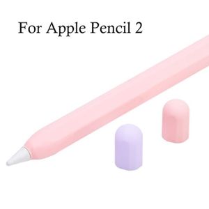 STYLET - GANT TABLETTE Rose-Étui en Silicone TPU pour Apple Pencil 2e gén