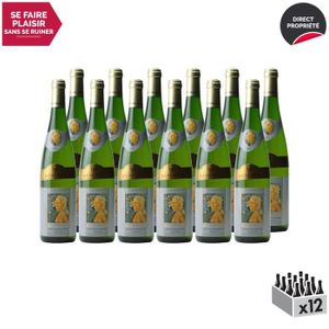 VIN BLANC Alsace Gewurztraminer Réserve Blanc 2013 - Lot de 