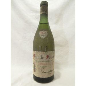 VIN BLANC pouilly-fuissé julien damoy blanc 1947 - bourgogne