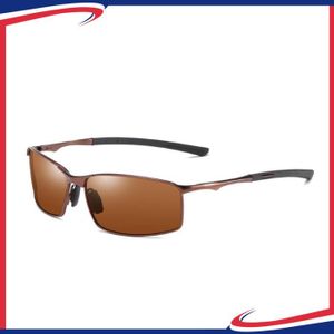 Nouveau Designer Lunettes De Soleil Sport P26182 marron clair/marron Polarisé Lentille 