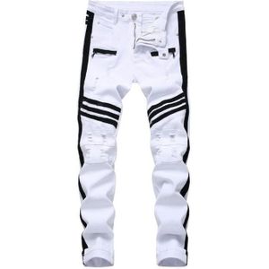 Jean blanc Homme Cdiscount