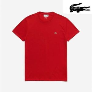 lacoste crew neck t shirt sale