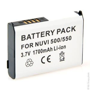 Nüvi 500 Nuvi 510 Nuvi 550 BATTERIE 1700mAh pour GARMIN Nuvi 500 Nüvi 510