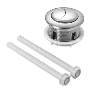 Lot De 10 Tiges De Bouton Poussoir De Chasse D'eau - Plastique Blanc - Longueur ~15,2 Cm - Réparation Réservoir WC - Installation Facile